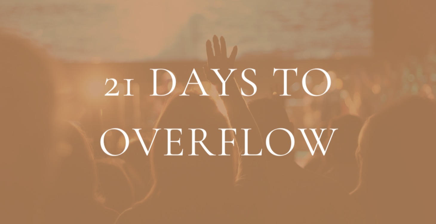 21 Days to Overflow - COMING SOON