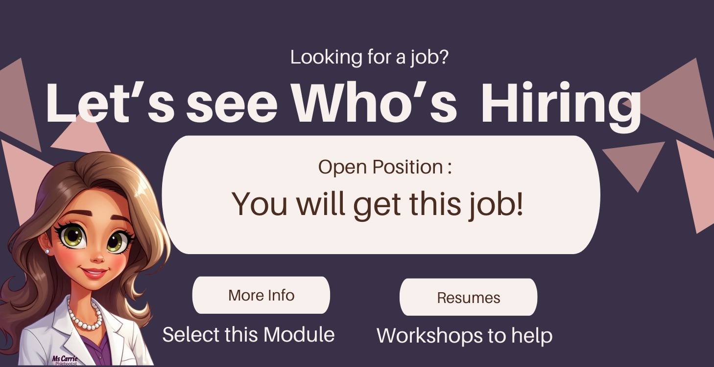 Finding Work!