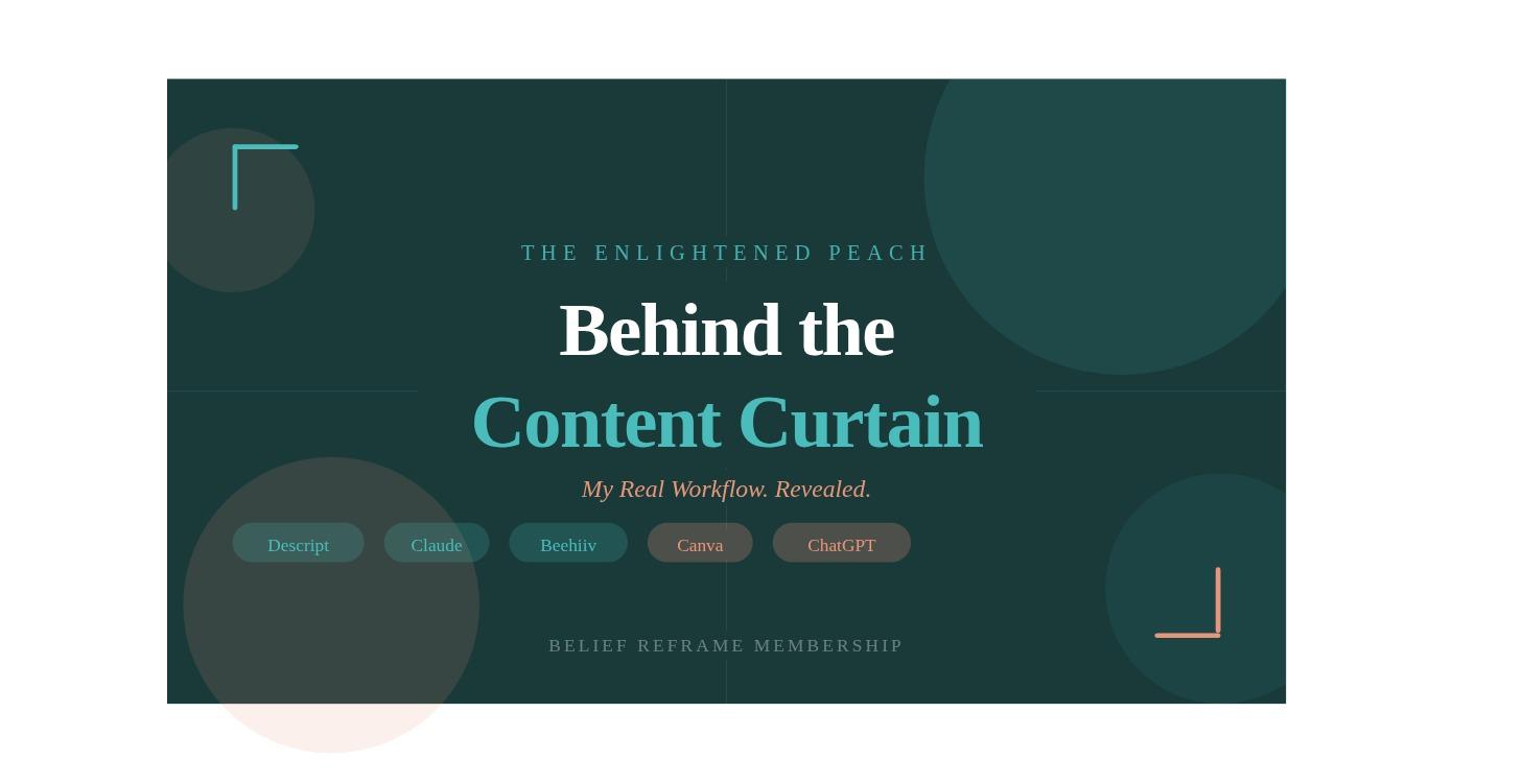"The Live-to-Newsletter Workflow"