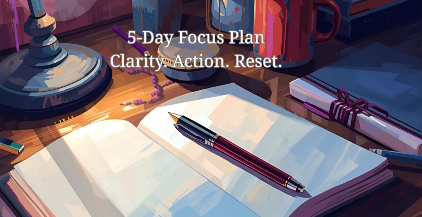 Your 5-Day Focus Plan: A Simple Path to Momentum