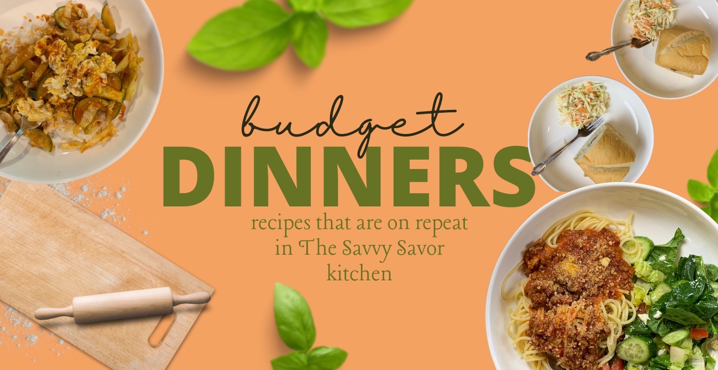 Budget Dinners