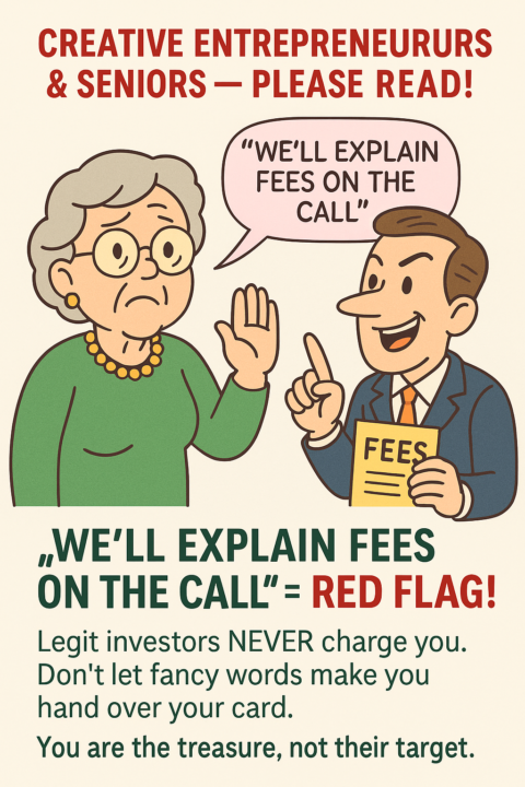 🚨 Creative Entrepreneurs & Seniors — Please Read! 🚨