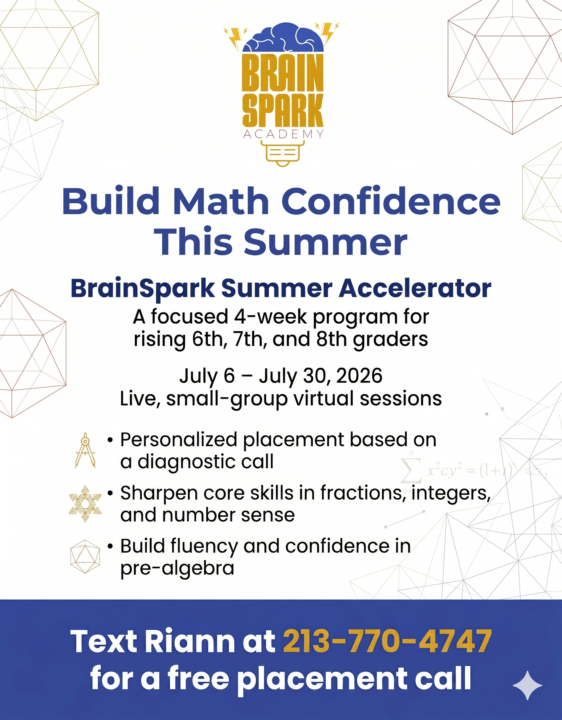 🚀 Give your child the confidence to excel in math this summer!