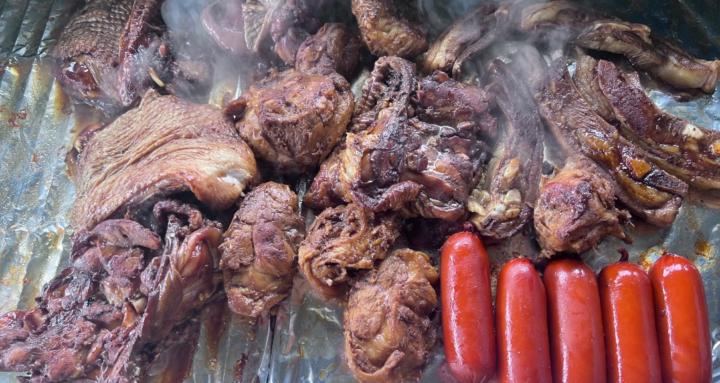 Multiracial Family BBQ