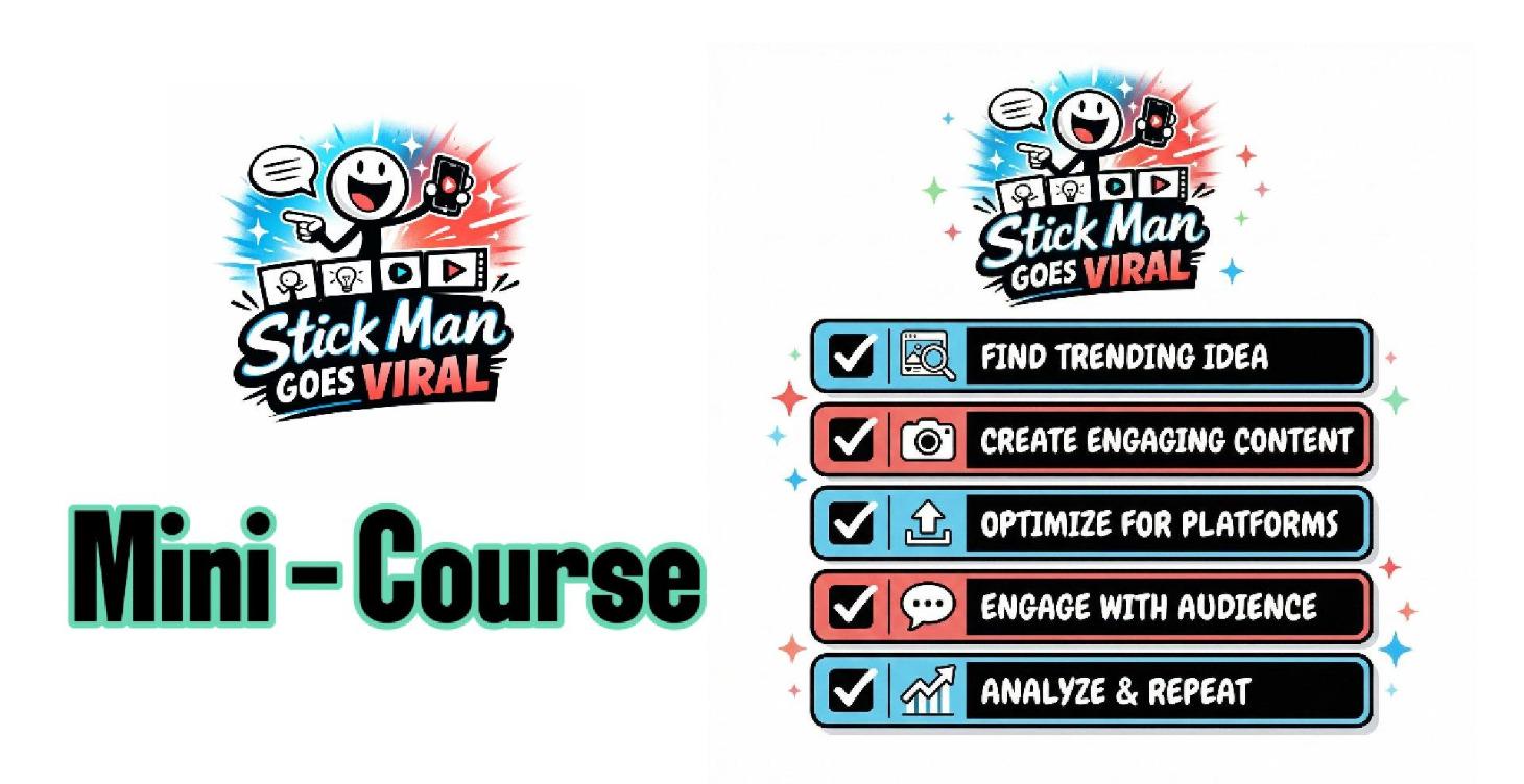 Stickman Goes Viral Mini - Course