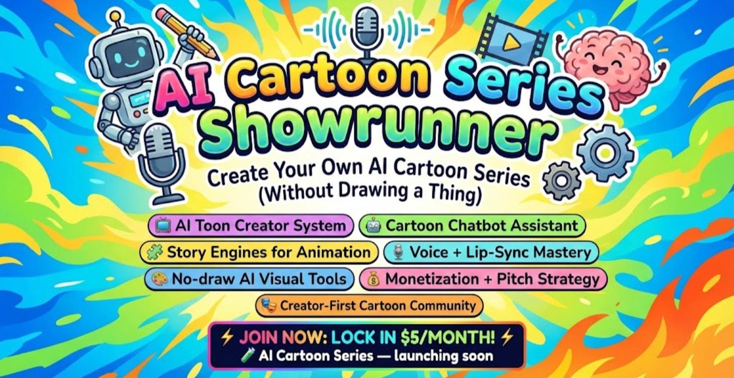 AI Cartoon Series Showrunner