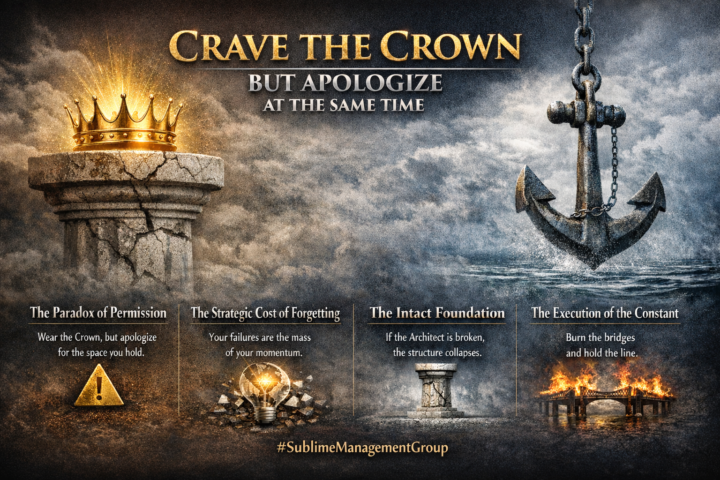 The Ask: Crave the Crown but Apologize at the Same Time