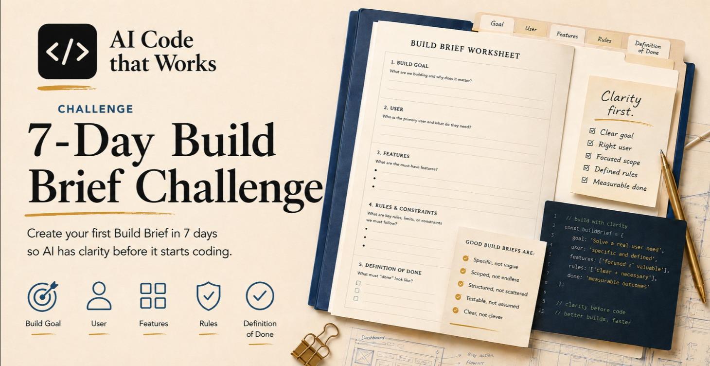 7-Day Build Brief Challenge