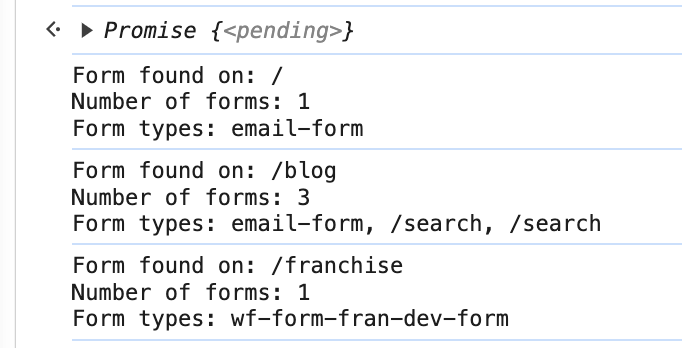 Webflow Sitemap Form Finder | New JS Solution