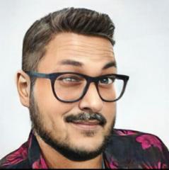 A B