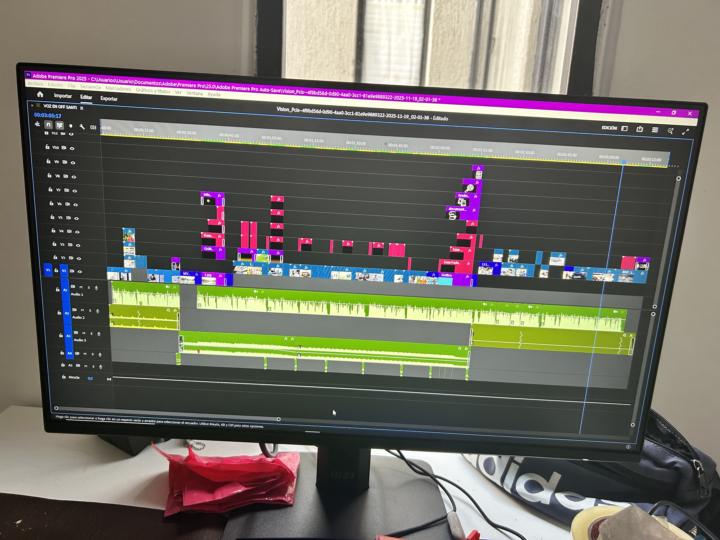 Primer video como editor caro