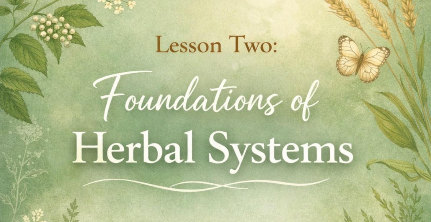 Foundations Of Herbal Systems