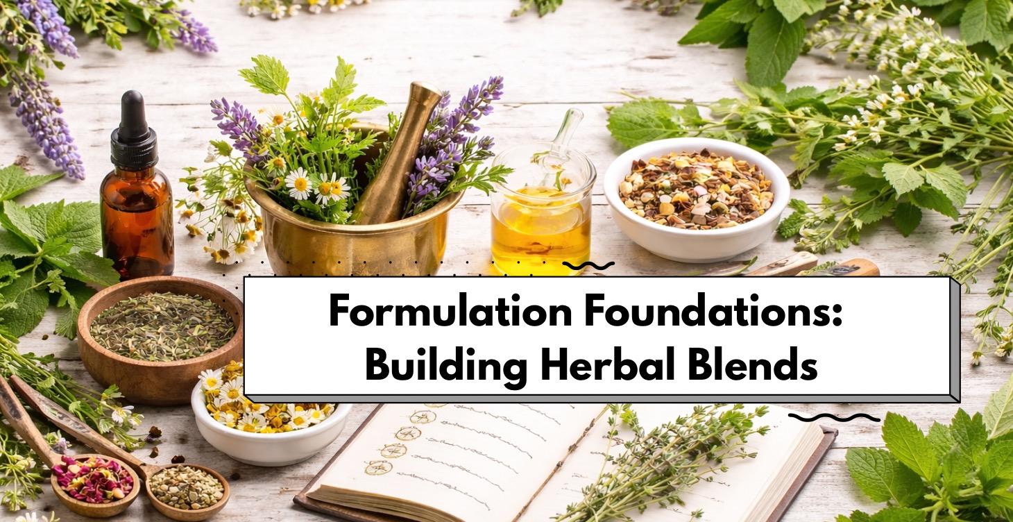 Formulation Foundations: Building Herbal Blends