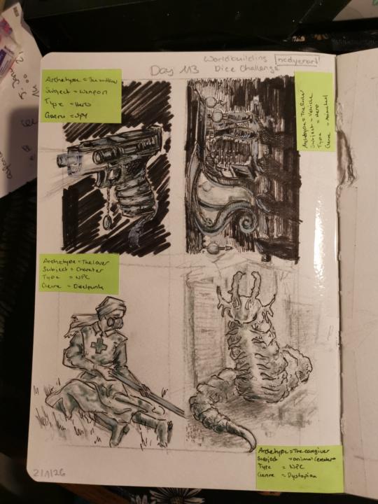 Dice Worldbuilding Challenge