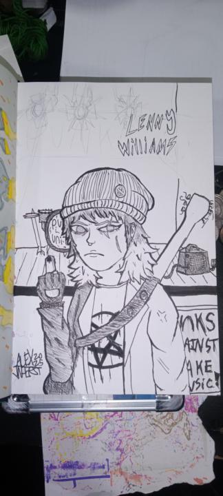 Far from done, but I need help with the inking 