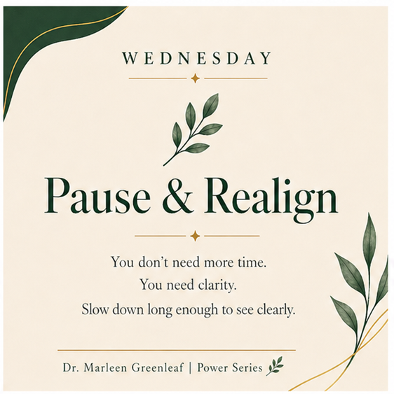 Pause & Realign