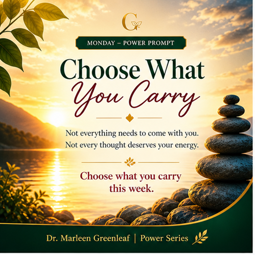 🌿 Choose What You Carry