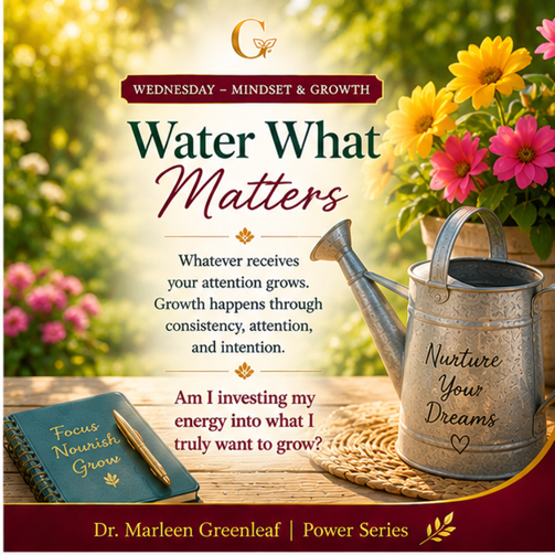🌿 Water What Matters