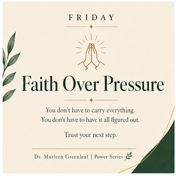 🙏🏽Prayer for Faith Over Pressure