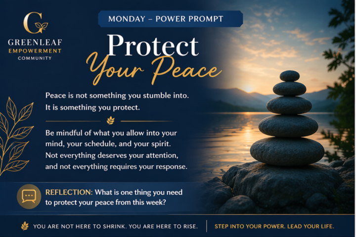 🌟 Protect Your Peace