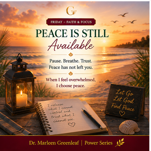 🙏🏽 Peace Is Still Available