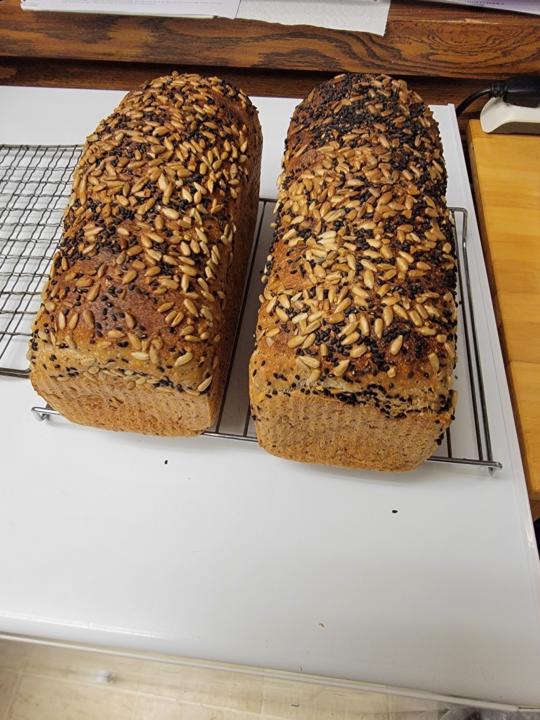 Sourdough Seeded Sandwich Bread