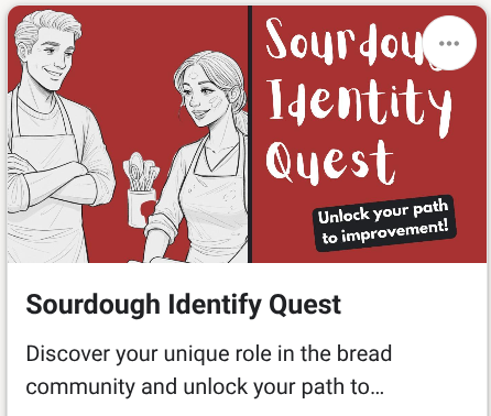 Sourdough Identity Quest now in the classroom