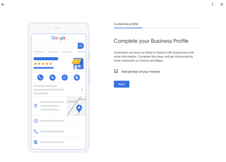 Interior Photos for a service based business?
