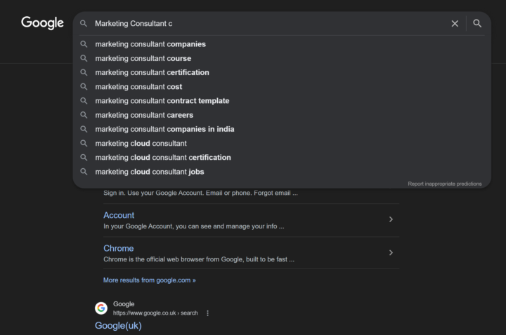 My favourite keyword Research Tool - Free and direct from Google Database
