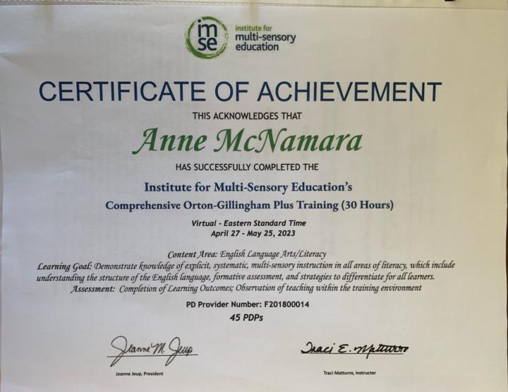 Anne McNamara
