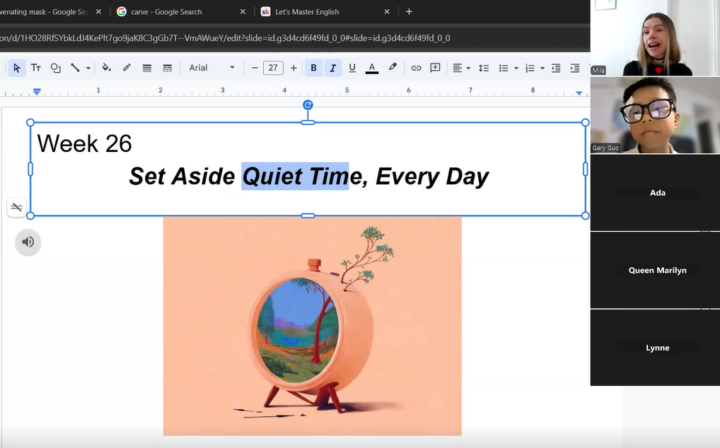 Reading Hangout Recap and Vocab | 26/100
