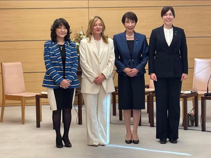 Giorgia Meloni visiting Japan 