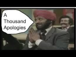 "Qué Sera, Sera (Singing first, then a thousand apologies)" 🙏