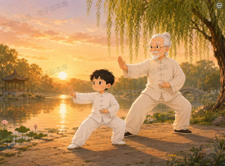 12th Chinese story:《Tai Chi: Great Wisdom in Slow Movements》
