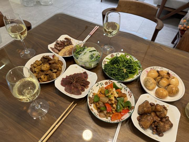 New Year’s Eve dinner