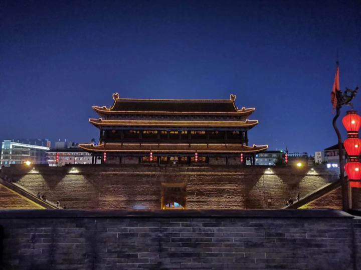 The Night Version of Xi'an City Wall