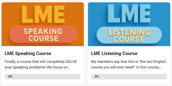 Speaking & Listening Membership Price going UP~