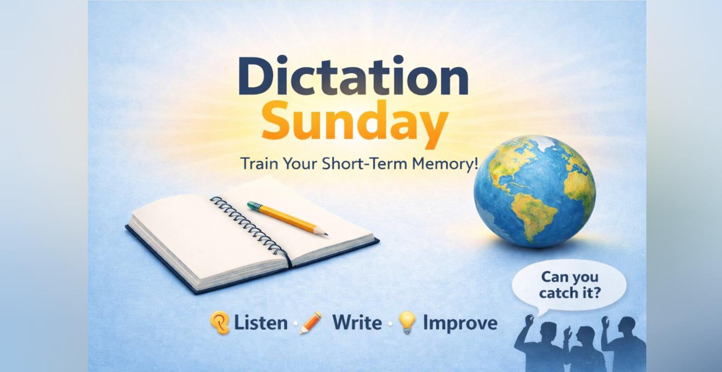 Dictation Sunday
