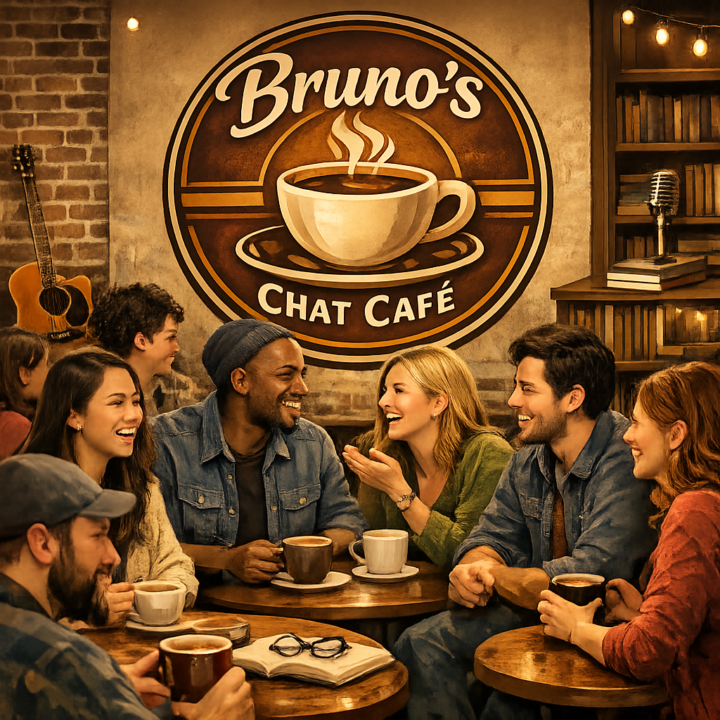 ☕ Bruno’s Chat Café is Back! ✨ 💬