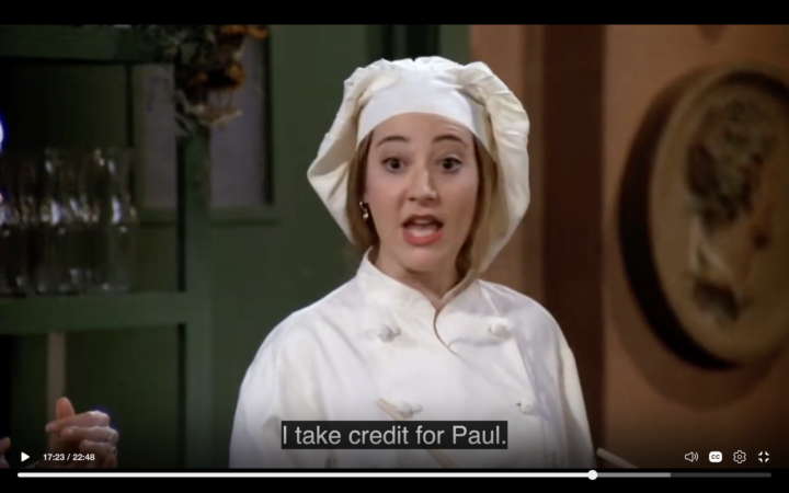 Take credit for someone !