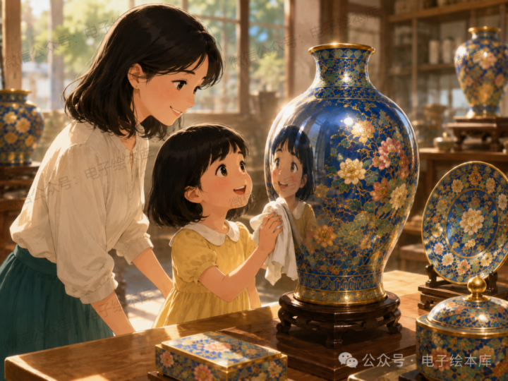 The 14th story:《Jingtailan: The Chinese Beauty in a Touch of Blue》