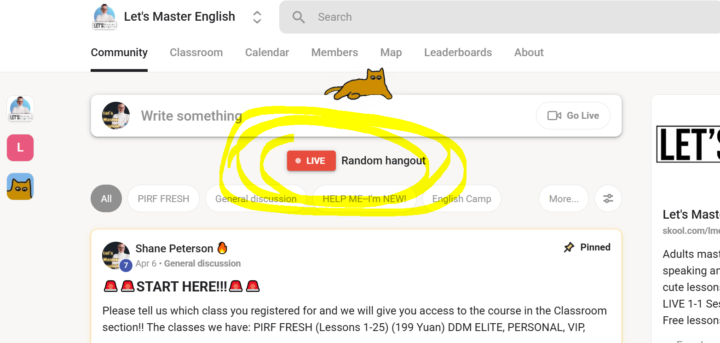 Reminder: Reading Hangout with Mila