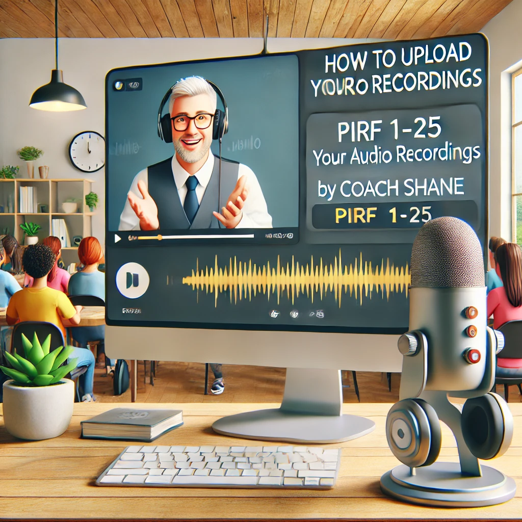 How to upload your MP3 and get feedback · Let's Master English