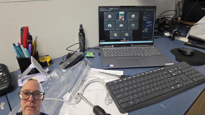 I'm working and ....