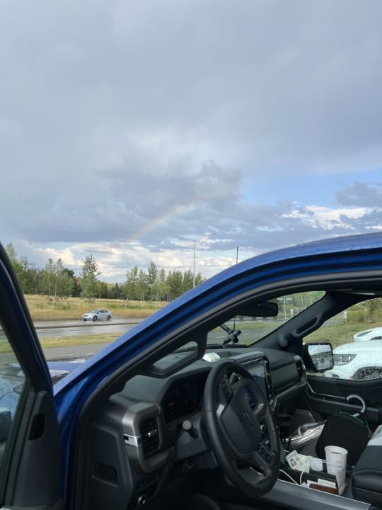 Double rainbow action