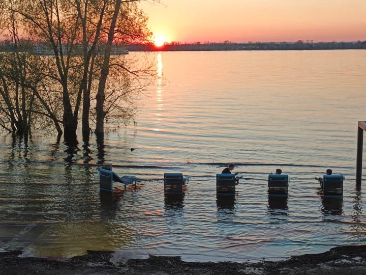 Volga River spring vibe 