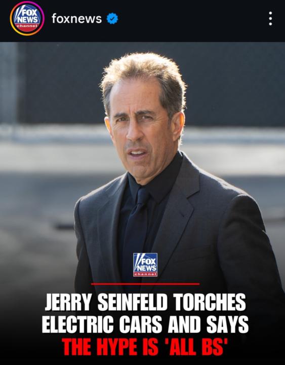 Jerry Seinfeld's Opinion About Electric Cars
