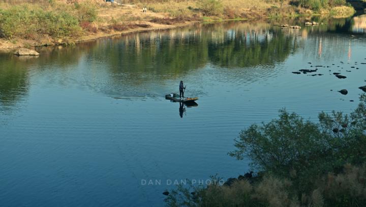 a peaceful place in winter