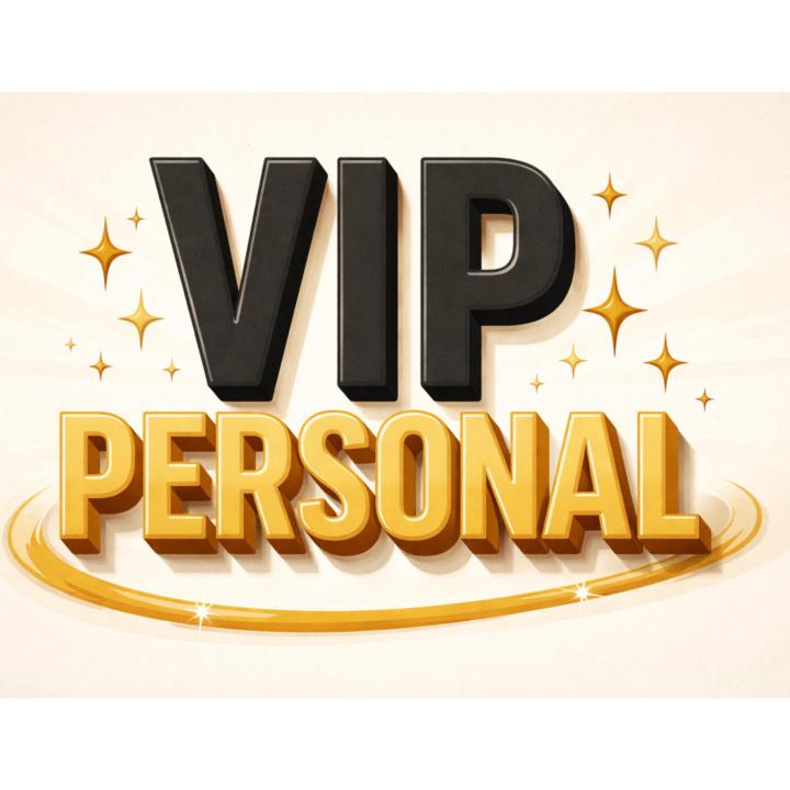 SIGN UP NOW for VIP PERSONAL for MAY/JUNE