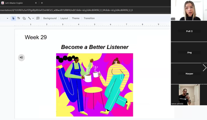 Reading Hangout Recap and Vocab | 29/100
